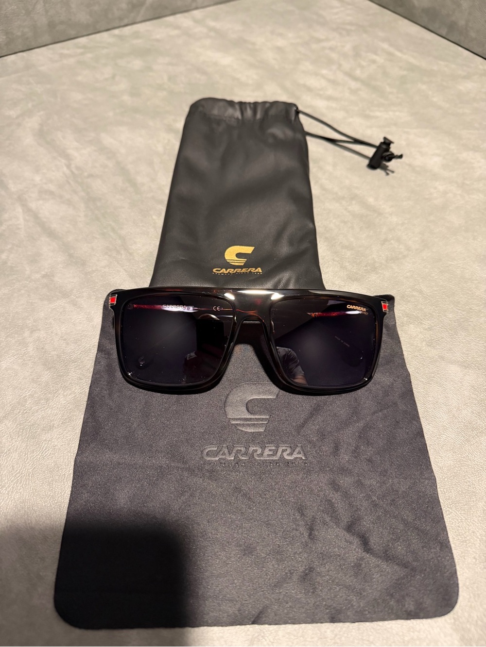 NWOT Carrera men’s 1048/S Havana Sunglasses with Dark Lenses